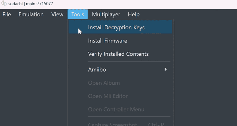 Install Decryption Keys